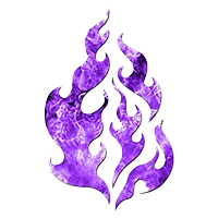 Purple Flames Wit